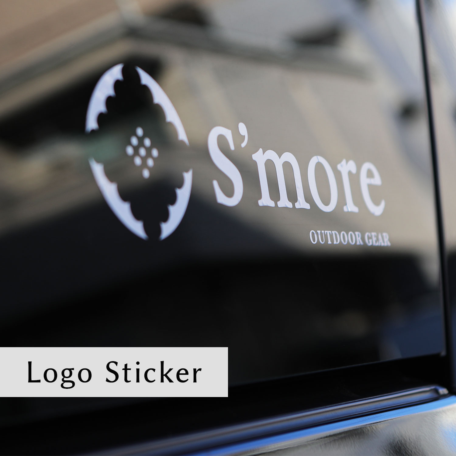 楽天市場 S More Logo Sticker ステッカー アウトドア ブランド S More ステッカー 車 おしゃれ 防水ステッカー スモア カーステッカー 2type Aimoha