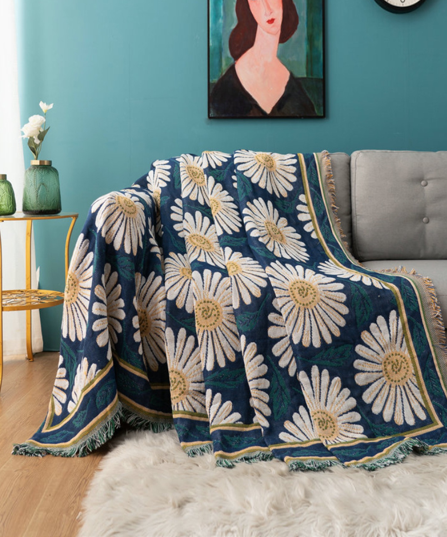 限定クーポン10 オフ ソファーカバー マルチカバー 綿100 ラグ おしゃれ カーペット 可愛い かわいい マルチラグ マット 韓国 インテリア アンティーク ブランケット 158 90 Sns映え 韓国雑貨 ソファー掛けもできるマルチカバー ラッピング不可 Crunchusers Com