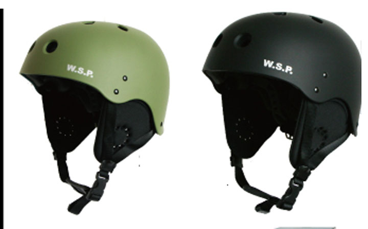 W.S.P [ WATER GAME HELMET @7818] お水運動競技用 超軽さ 安全帽 BAYLEAF WSP HELMET