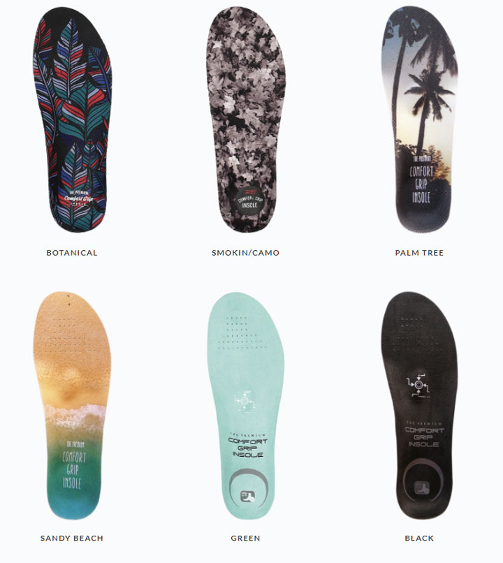 【楽天市場】【ネコポス・送料無料】[ THE PREMIUM COMFORT GRIP INSOLE ] コンフォート グリップ インソール ...