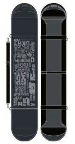 GRAY SNOWBOARDS [ SOLE GUARD FREESTYLE @9800] 薄墨色 スノーボード 【貨物輸送無料】