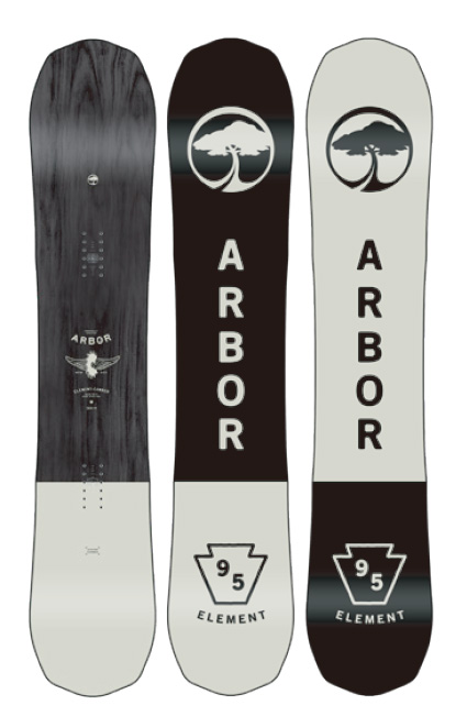 独特な店 ARBOR SNOWBOARDS ELEMENT ROCKER @72000 アーバー