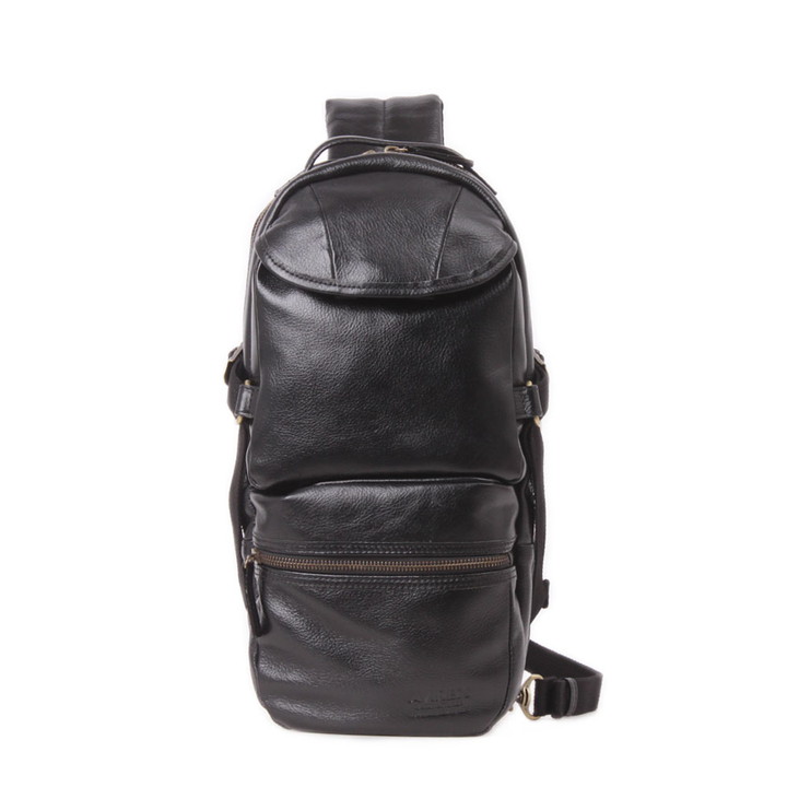 AVIREX [ AVX5611 LEATHER ONE SHOULDER BAG @18500] アビレックス なめし革 壱肩部 上半身御徒面子