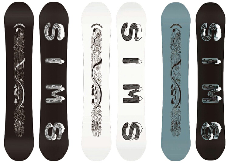 【在庫限り最終特価】 SIMS SNOWBOARDS [ THE DAY & THE DAY ( JAPAN LTD ) @57000] シムス スノーボード 【正規代理店商品】