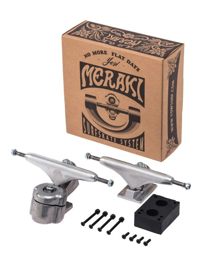[ YOW SURFSKATE MERAKI S4/S5 TRACKS @28000]  ヤウ サーフ滑る ロング滑る 貨物自動車 【定まり代わりになる店商いもの】
