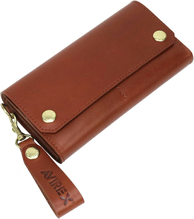 AVIREX FAHNE2 Series [ AX9303 バッファロー レザー 長財布 ウォレット @15500] アビレックス WALLET 【正規代理店商品】｜アイムポイント
