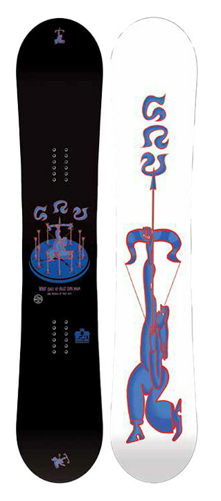 GNU スノーボード 青 キャラクターグラフィック GNU Snowboards 2025-2026 | GNU Snowboards