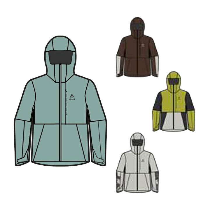 JONES スノーボード ウエア [ MEN'S MTN SURF RECYCLE JACKET @66000] ジョーンズ WEAR
