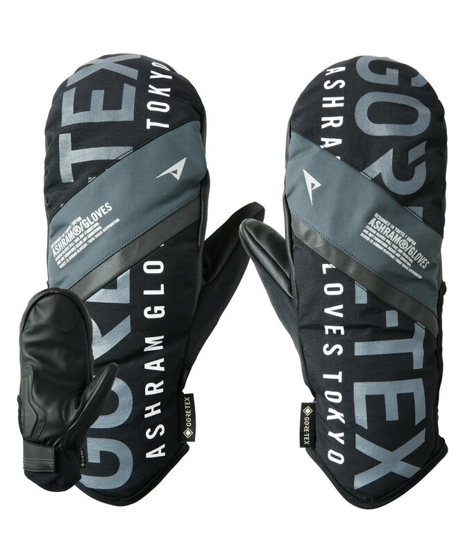【店卸し資産極限点最終局面特価】 Ashram 地球儀 [ PROFILE LOGO MITT @11000] アシュラム GORETEX ゴアテックス GLOVE