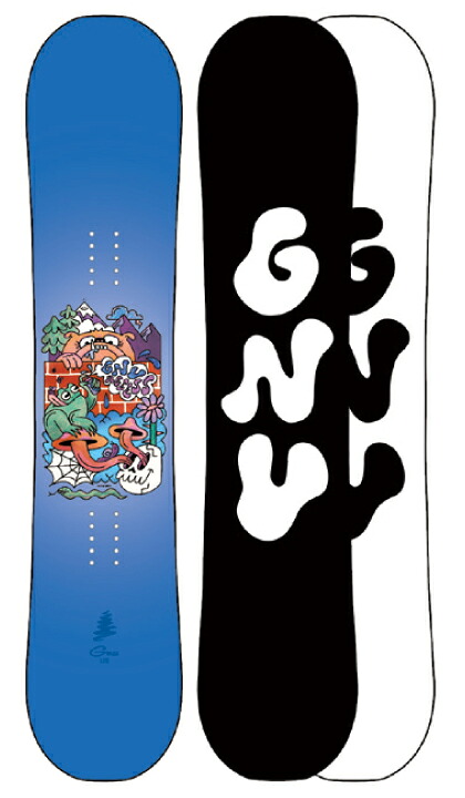 GNU [ RECESS MINI PACKAGE 80 90 100　@50000] グヌー ジュニア キッズ スノーボード SNOWBOARD スノボ 【正規代理店商品】【プレチューン】