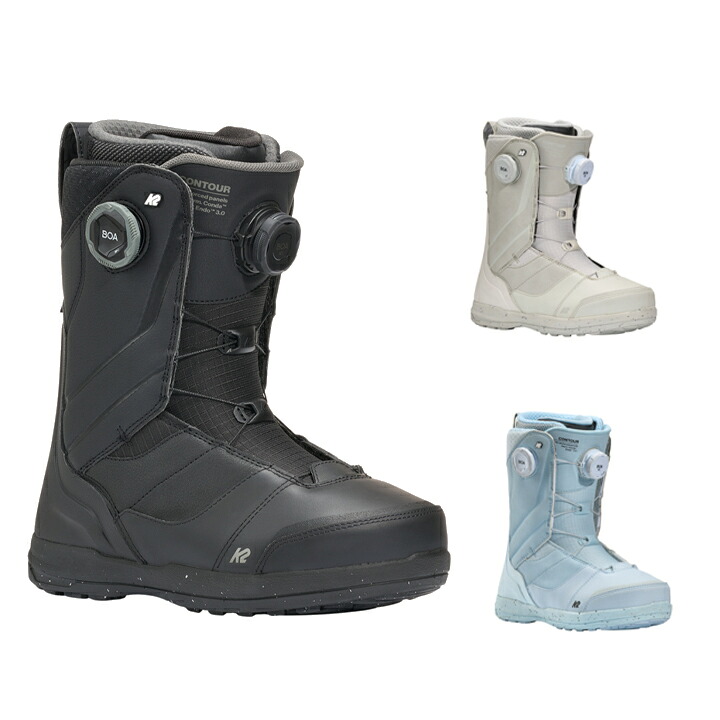 K2 SNOWBOARDING BOOTS [ CONTOUR @59000] ケイツー ウーメンズ ブーツ 【正規代理店商品】【送料無料】【 スノボ 用品】