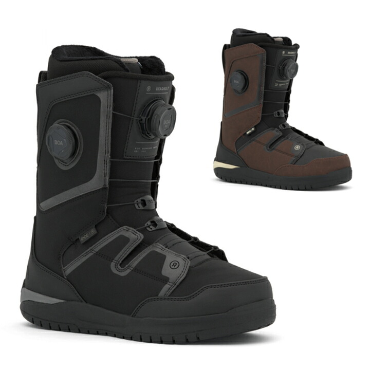 RIDE BOOTS [ DEADBOLT ZONAL @68000] ライド ブーツ 【定まり代わりになる店商いもの】【 スノボ 装具】【貨物輸送無料】