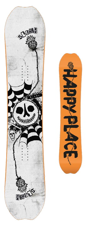 SLASH SNOWBOARDS [ HAPPY PLACE KTB / KTB WIDE @117000] スラッシュ スノーボード 【定まり代わりになる店商いもの】
