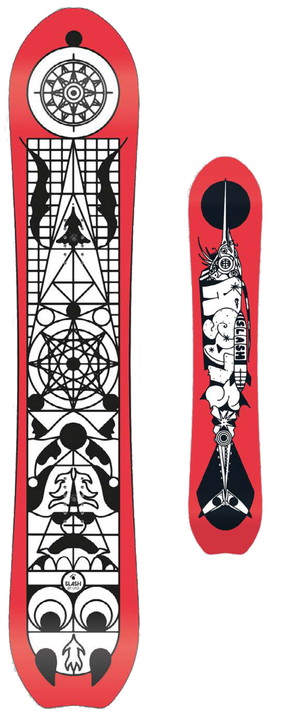 SLASH SNOWBOARDS [ STRAIGHT / STRAIGHT WIDE @103000] スラッシュ スノーボード 【正規代理店商品】