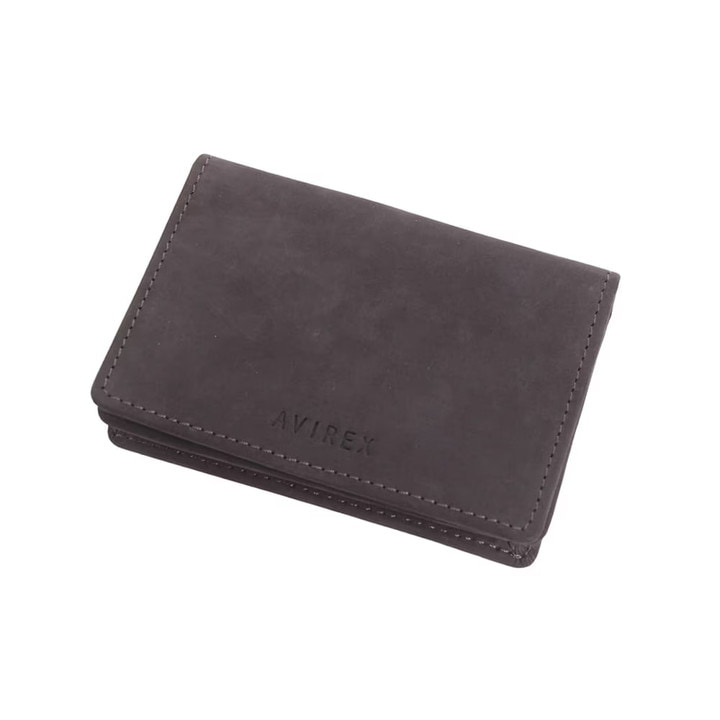 [ AVIREX AX9502 スムースレザー 名刺入れ @10000] アビレックス WALLET 【置き目代わりになる店商いもの】