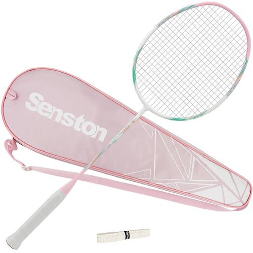 Senston 　バドミントンラケット３本 楽天市場】SenstonバドミントンラケットS370軽量カーボンファイバー製