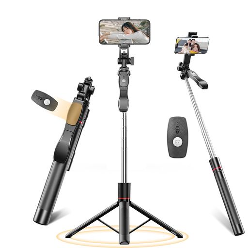 楽天市場】スマホ三脚自撮り棒スマホスタンド【設計強化170cm&
