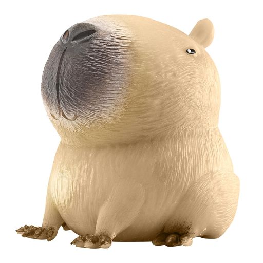 ストレス解消グッズ握るおもちゃカピバラさん動物【NOUKAJU】ぷにぷに動物かわいい暇つぶし低反発柔らかいお祭りクリスマス誕生日プレゼント贈り物お祭り景品癒しグッズ画像
