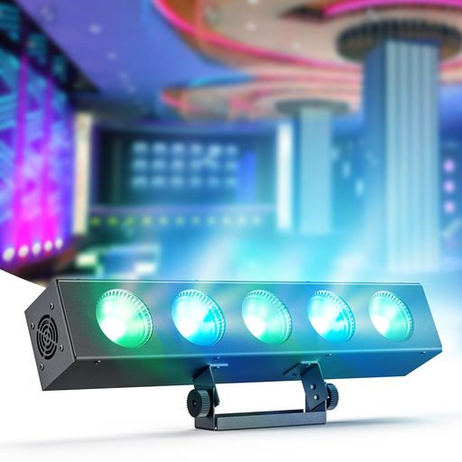 楽天市場】ZonQoonz60Wステージライト舞台照明5LED4in1RGBW