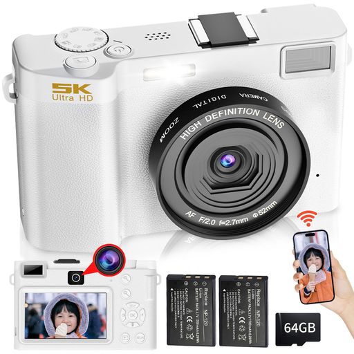 楽天市場】KEIYO WIFIデジカメ スマホと繋がるWiFiレトロデジタル