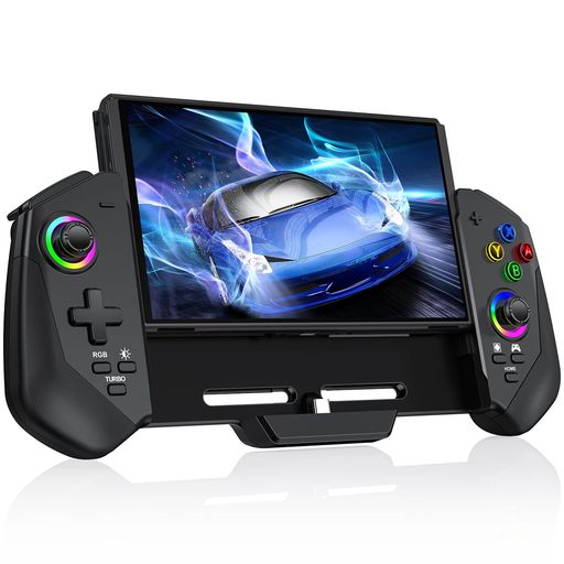 楽天市場】スイッチコントローラー8色RGBライトマクロ機能携帯