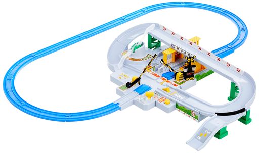 タカラトミー(TAKARA TOMY) プラレール トミカと遊ぼう! くるぞわたるぞ! カンカン踏切セット W470xH310xD110mm｜さくら組　店
