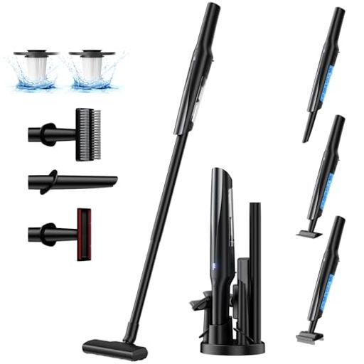 楽天市場】掃除機コードレス【2025爆進化!58kPa強力吸引・視感度最適