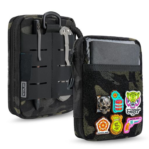 TACTICAL GEEK Block E3.0 EDC コンパクトウエストポーチ 男性用EDCポーチオーガナイザー マルチパーパスMolleツールポーチ マルチツール対応の便利なツールオーガナイザーバッグ｜さくら組　店