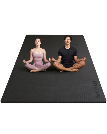 楽天市場】Odolandヨガマットエクササイズマット200x130cm極厚6mm高