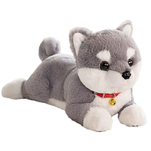 柴犬 ふわふわ リアル ぬいぐるみ 動物 生々しい 犬 いぬ ぬいぐるみ クッション 子供 柔軟 アニマル 柔らかい 知育トイ 誕生日 プレゼント 25CM 贈り物 ギフト ストレス解消 写真小道具 グレー 添い寝