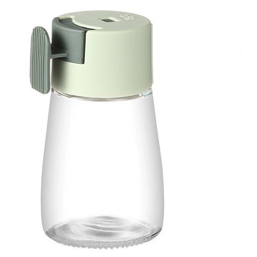 EsiFare塩入れ容器スパイス入れ調味料入れ砂糖塩入れ容器胡椒入れ調味料ポット滑り止め使いやすい人間工学透明性密閉性‌定量約0.5g約10.7*6.3*5CM約123g画像