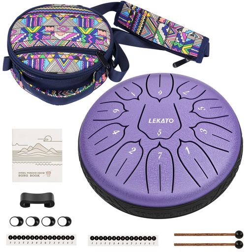 ヨガの瞑想・癒しの楽器　スリットドラム/ハンドパン 11音 グリーン ヨガの瞑想・癒しの楽器 スリットドラム/ハンドパン 11音 グリーン