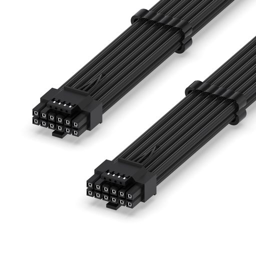 EZDIY-FAB12VHPWR電源専用PSUケーブル、16ピン(12+4)オスTo16ピン(12+4)オスGen5電源ユニット用ケーブルPCIe5.0コネクタ、RTX3090Ti4070Ti40804090用