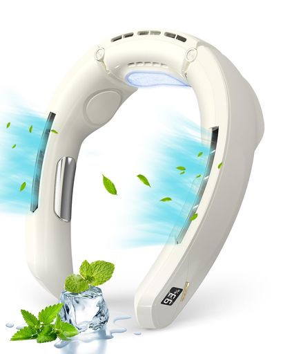 ネッククーラー 首掛け扇風機 冷却プレート 【2025年夏新型·大風量& Amazon.co.jp: ネッククーラー 首掛け扇風機 冷却プレート