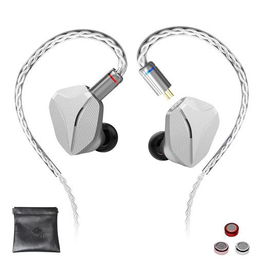 HIDIZS MP145 イヤモニ ゲーミング イヤホン 有線 14.5 mm 超大口径平面駆動ドライバー搭載HIFI 有線 交換可能チューニングフィルター3セット付属 軽量航空アルミ合金シェル 3.5mmジャッグ|さくら組 店
