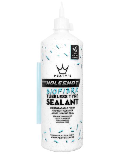 Peaty’s (ピーティーズ) 自転車用 チューブレス シーラント Holeshot BioFibre Tubeless Sealant 5L|さくら組 店