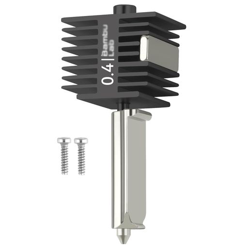 オリジナルBambooLabA1/A1miniホットエンド0.4mm高温&高速硬化鋼ノズル+加熱ブロック統合された構造BambuLabA1&A1Mini3Dプリンタと互換性があります