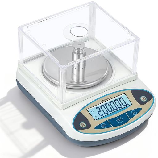 デジタルはかり 0.001gx500g 精密はかり 0.001g デジタルスケール【2026年最新型】 高精度電子天びん 電子はかり 計量器 学校 宝石店 研究用 校正分銅あり プラスチック風防付き 日本語取扱説&hellip;｜さくら組　店