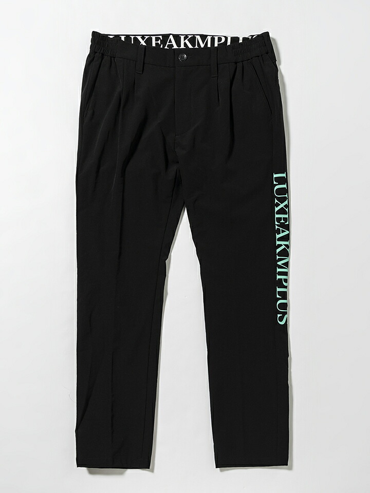 リュクスエイケイエムプラス LUXEAKMPLUS ゴルフ SUPER STRETCH LOGO PANTS サイドロゴスーパーストレッチロングパンツ LAB-23017