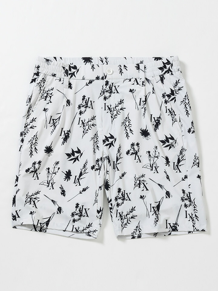 リュクスエイケイエムプラス LUXEAKMPLUS メンズ ゴルフ RESORT HALF PANTS ボタニカルハーフパンツ LAB-24018|AIMSGALLERY