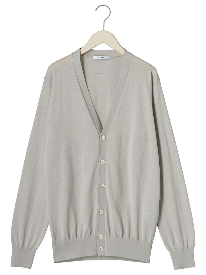 ★百貨店大売り出し 50%OFF★ スローン SLOANE 春夏 メンズ レディース 18G天竺 ポリエステル×綿織物 ウルトラ撥水 Vのど首ジレー 編み物 プルオーバー SL5S-197 ■通貨価値(税込) 27500円