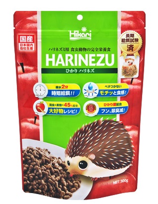 キョーリン ひかりハリネズ 300g 品質検査済 ハリネズミフード 贈呈