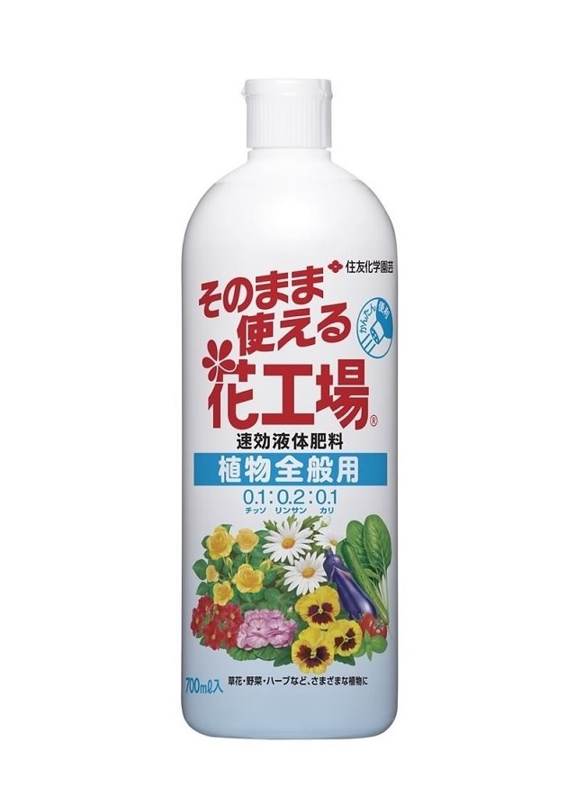 楽天市場 住友化学園芸 そのまま使える花工場 植物全般用 700ml アイム