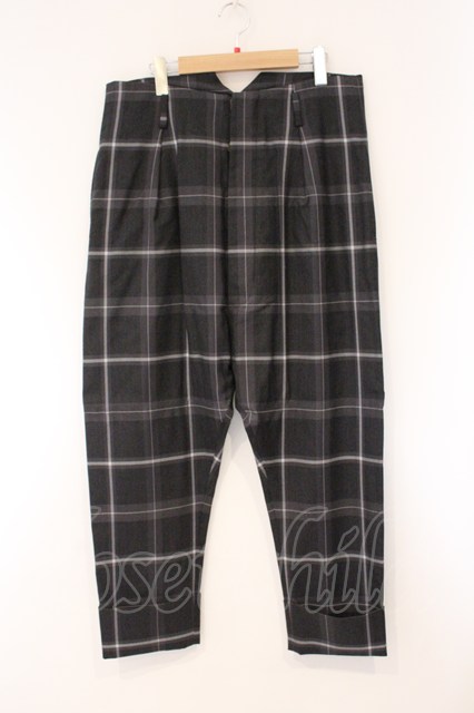 税込3980円以上買いもとめるで【貨物輸送無料】【USED】Vivienne Westwood MAN / 裾ﾛｰﾙｱｯﾌﾟﾁｪｯｸﾊﾟﾝﾂヴィヴィアンウエストウッド ビビアン ｸﾞﾚｰ 【中古】 O-26-04-12-016-pa-IG-os
