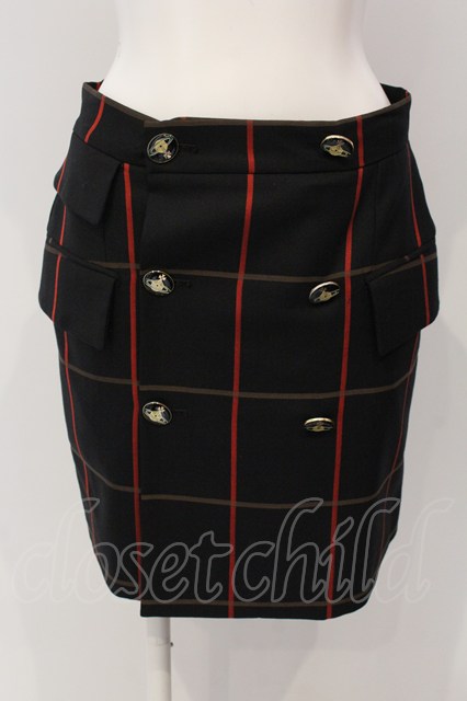 【Vivienne Westwood】ノックアウト ミディスカート 関送無料 Vivienne Westwood】ノックアウト ミディスカート 関送無料