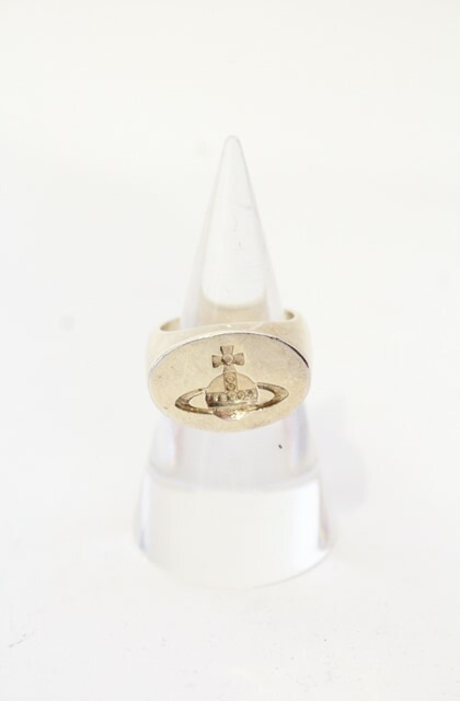 税込3980円以上購入で【送料無料】【USED】Vivienne Westwood / シールリング ヴィヴィアンウエストウッド ビビアン約15号 ゴールド 【中古】 O-25-08-17-064-rg-IG-OS