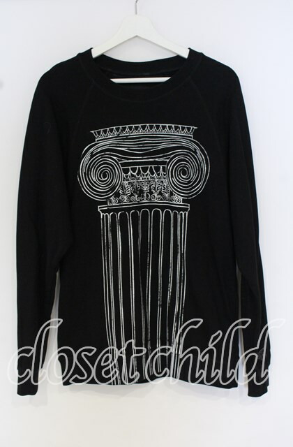 税込3980円以上購入で【送料無料】【USED】ANGLOMANIA / CLASSIC RAGLAN SWEATSHIRT(クラシックラグランスウェットトップス) ヴィヴィアンウエストウッド ビビアンS ブラック 【中古】 O-25-10-19-015-to-YM-ZY