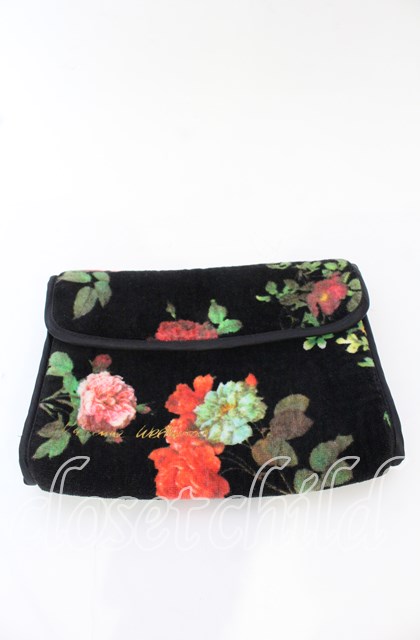 税込3980円以上購入で【送料無料】【USED】Vivienne Westwood / タオルケットポーチ ヴィヴィアンウエストウッド ビビアン ブラック 【中古】 O-25-10-19-155-gd-YM-OS