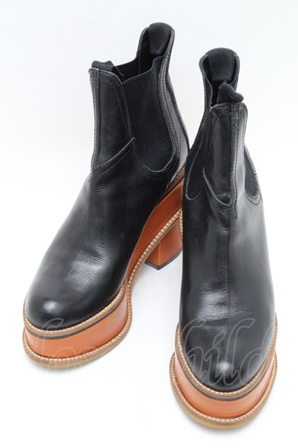 税込3980円以上買いもとめるで【貨物輸送無料】【USED】Vivienne Westwood / サイドゴアブーツヴィヴィアンウエストウッド ビビアン39 黒 【中古】 S-26-01-25-030-sh-AS-ZS