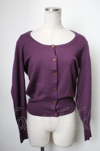 Vivienne Westwoodオーブ カーディガン M ピンク 税込3980円以上購入でVivienne Westwood / オーブ刺繍
